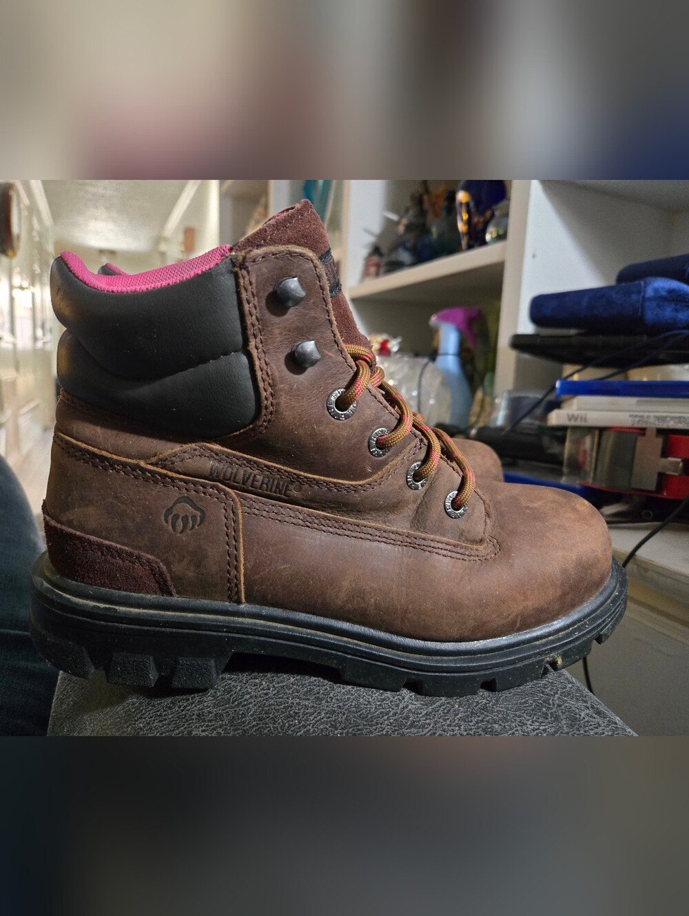 Wolverine Women's 08693 Belle Steel Toed Boots, Size 8.5